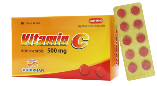 Vitamin C Hadiphar giúp bổ sung vitamin C
